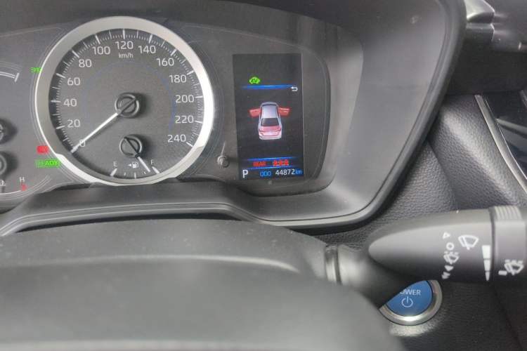 Used Toyota Corolla 2019 Dual-Engine 1.8L E-CVT GL-i Pioneer Edition Odometer Close Up
