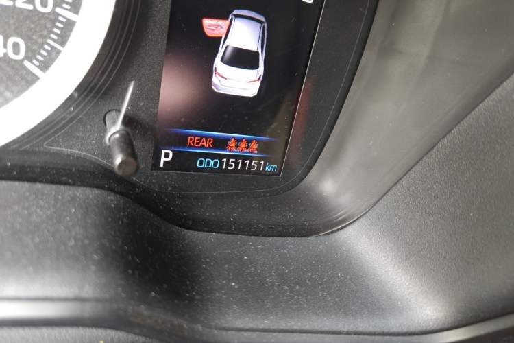 Used Toyota Corolla 2019 1.2T S-CVT GL-i Elite Edition Odometer Close Up