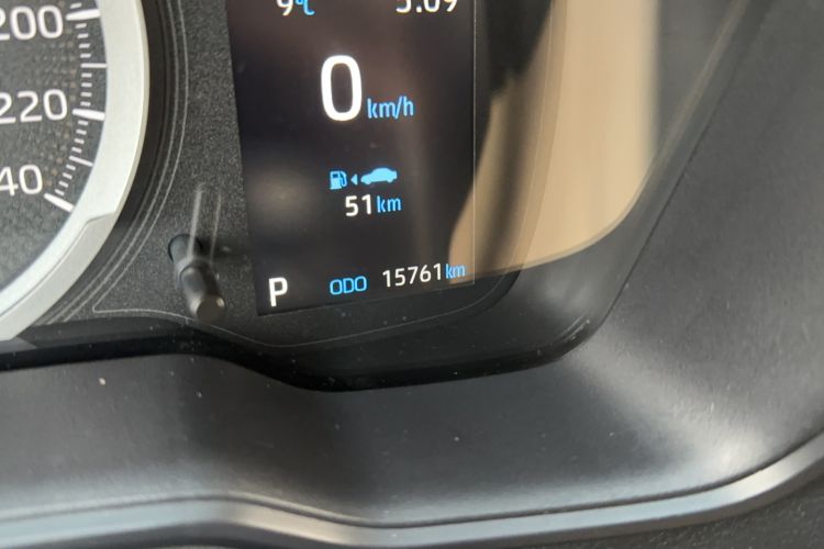 Used Toyota Corolla 2019 1.2T S-CVT GL-i Elite Edition Odometer Close Up