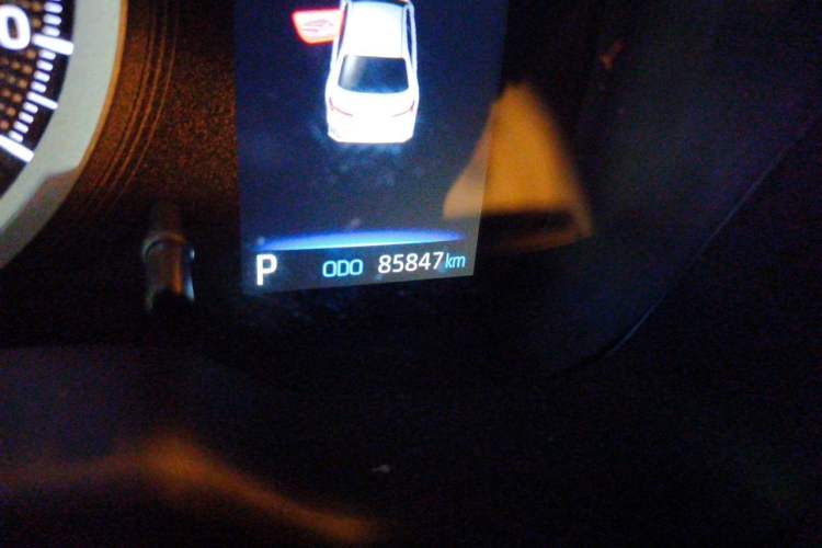 Used Toyota Corolla 2019 1.2T S-CVT GL Pioneer Edition Odometer Close Up