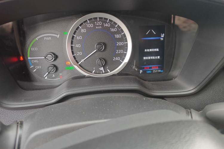 Used Toyota Corolla 2019 Dual-Engine 1.8L E-CVT GL-i Elite Edition Odometer Close Up