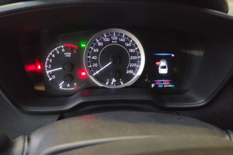 Used Toyota Corolla 2019 1.2T S-CVT GL Pioneer Edition Odometer Close Up