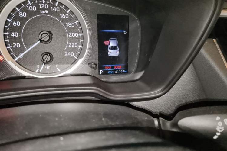 Used Toyota Corolla 2019 1.2T S-CVT GL-i Elite Edition Odometer Close Up