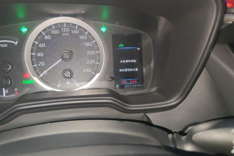 Used Toyota Corolla 2019 Dual-Engine 1.8L E-CVT GL-i Pioneer Edition Odometer Close Up