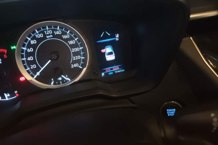 Used Toyota Corolla 2019 1.2T S-CVT Sport Edition Odometer Close Up