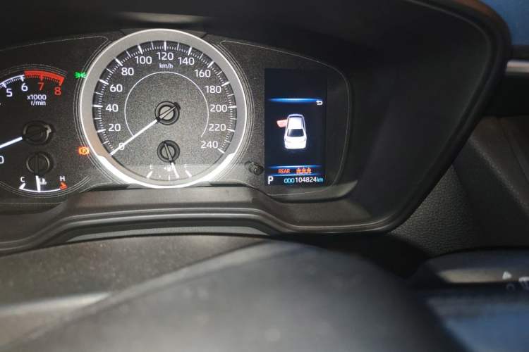 Used Toyota Corolla 2019 1.2T S-CVT GL Pioneer Edition Odometer Close Up