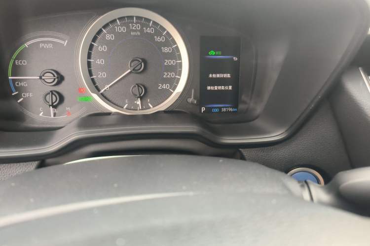 Used Toyota Corolla 2019 Dual-Engine 1.8L E-CVT GL-i Elite Edition Odometer Close Up