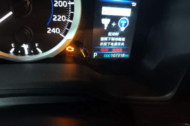 Used Toyota Corolla 2019 Dual-Engine 1.8L E-CVT GL-i Elite Edition Odometer Close Up