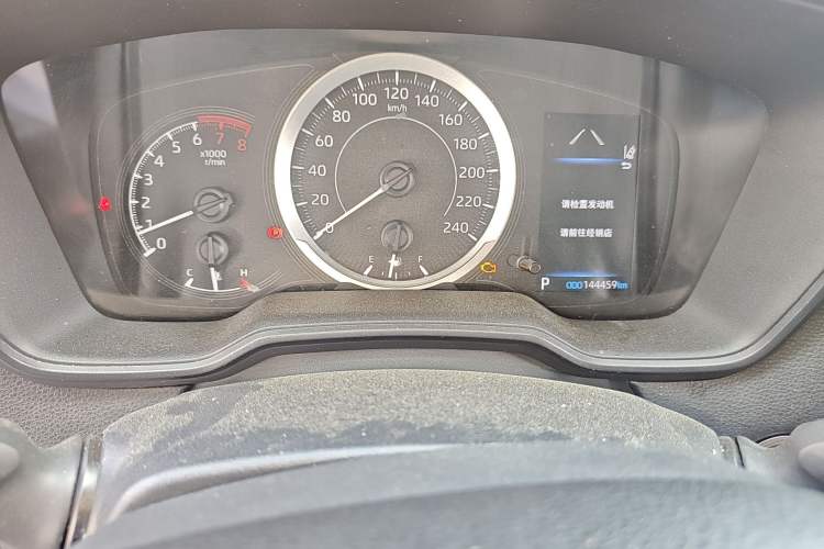 Used Toyota Corolla 2019 1.2T S-CVT GL-i Elite Edition Odometer Close Up