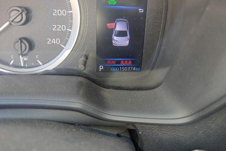 Used Toyota Corolla 2019 Dual-Engine 1.8L E-CVT GL-i Elite Edition Odometer Close Up