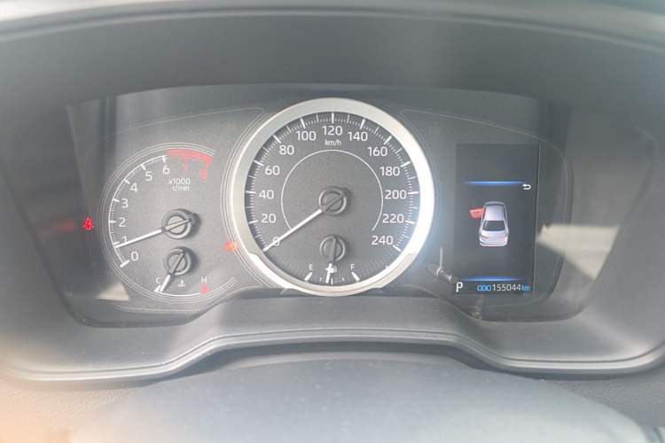 Used Toyota Corolla 2019 1.2T S-CVT GL Pioneer Edition Odometer Close Up