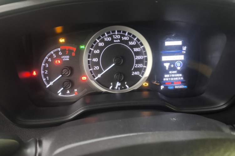 Used Toyota Corolla 2019 1.2T S-CVT GL-i Elite Edition Odometer Close Up