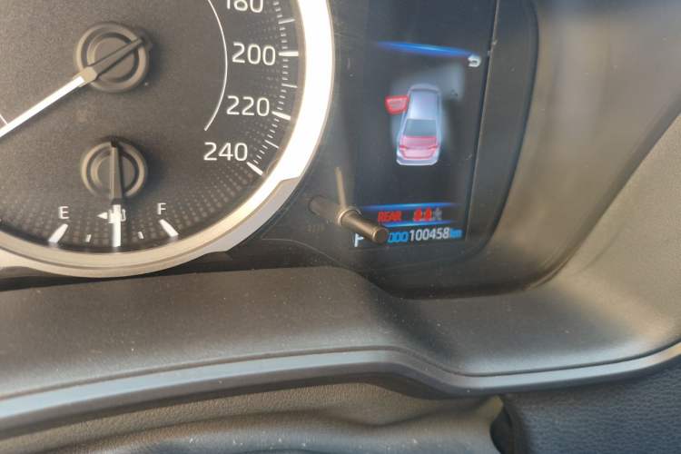 Used Toyota Corolla 2019 1.2T S-CVT GL Pioneer Edition Odometer Close Up