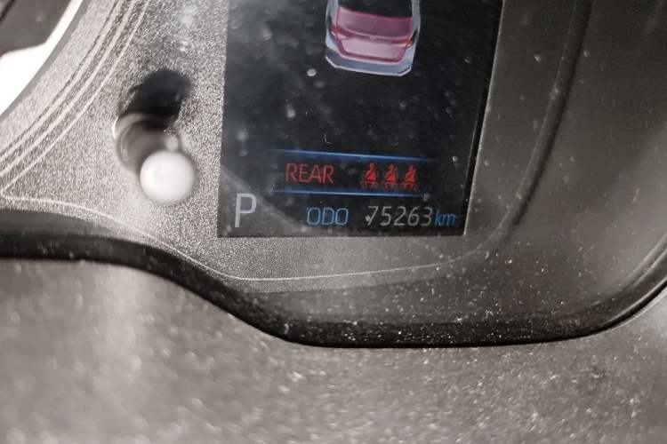 Used Toyota Corolla 2019 1.2T S-CVT GL-i Elite Edition Odometer Close Up