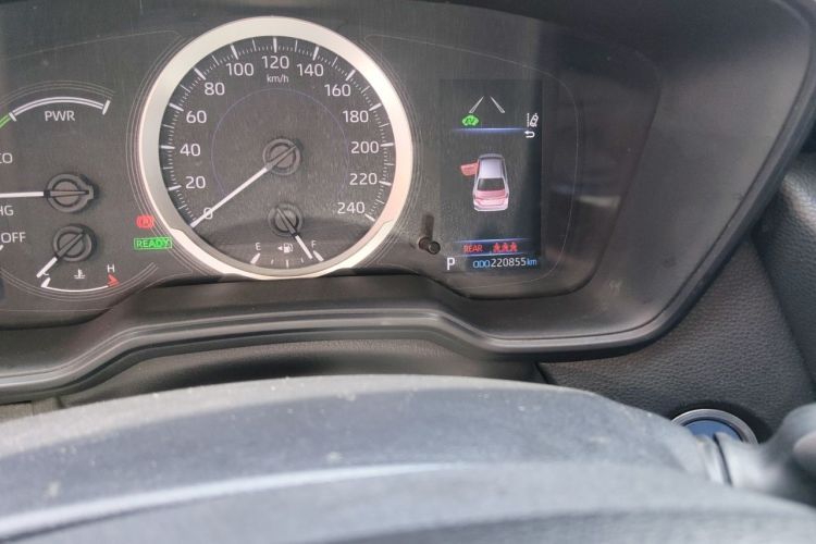 Used Toyota Corolla 2019 Dual-Engine 1.8L E-CVT GL-i Pioneer Edition Odometer Close Up