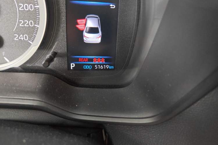 Used Toyota Corolla 2019 1.2T S-CVT GL-i Elite Edition Odometer Close Up
