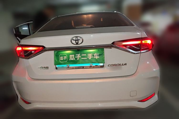 Used Toyota Corolla 2019 1.2T S-CVT GL-i Elite Edition Rear
