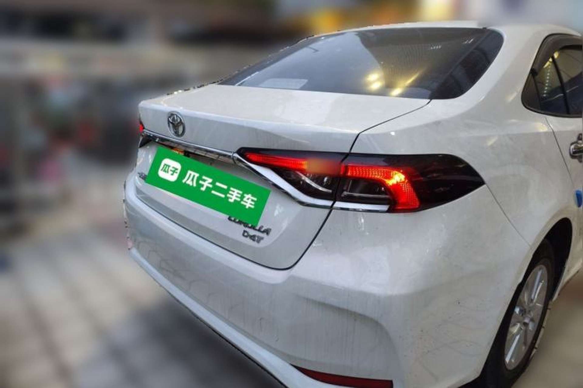 Used Toyota Corolla 2019 1.2T S-CVT GL Pioneer Edition Rear
