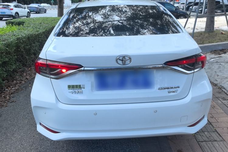 Used Toyota Corolla 2019 1.2T S-CVT GL Pioneer Edition Rear