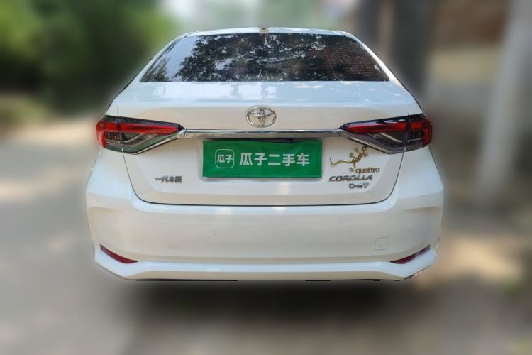 Used Toyota Corolla 2019 1.2T S-CVT GL Pioneer Edition Rear