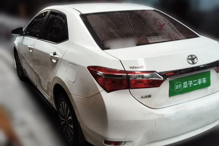 Used Toyota Corolla 2019 1.2T S-CVT GL-i Elite Edition Rear Left 45 Deg