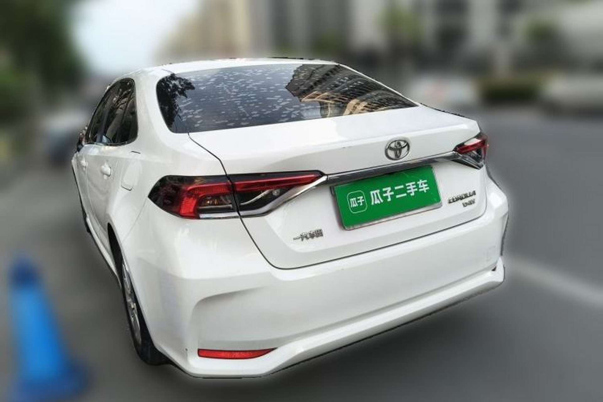 Used Toyota Corolla 2019 1.2T S-CVT GL-i Elite Edition Rear Left 45 Deg