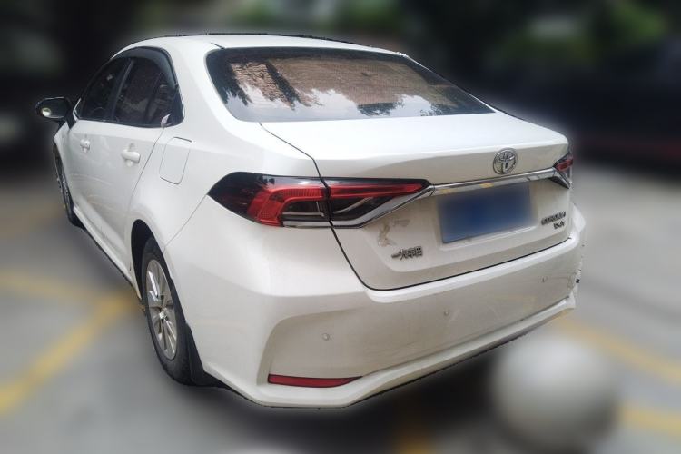 Used Toyota Corolla 2019 1.2T S-CVT GL Pioneer Edition Rear Left 45 Deg