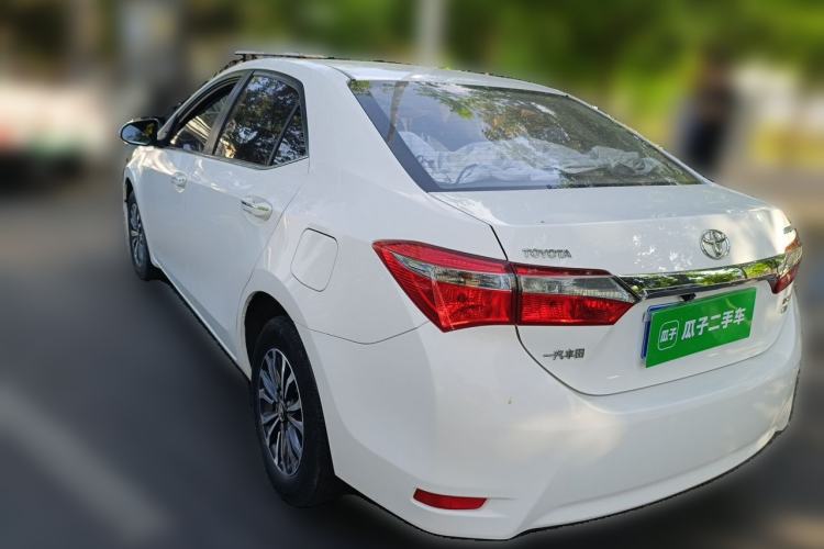 Used Toyota Corolla 2019 1.2T S-CVT GL Pioneer Edition Rear Left 45 Deg