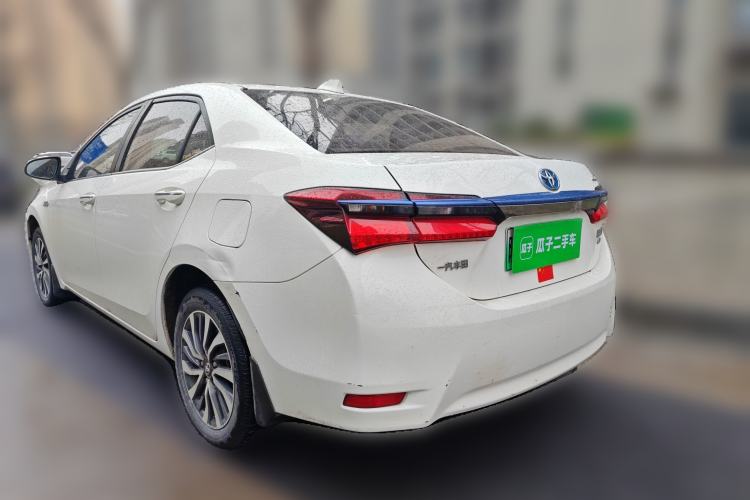 Used Toyota Corolla 2019 Dual-Engine 1.8L E-CVT GL-i Pioneer Edition Rear Left 45 Deg