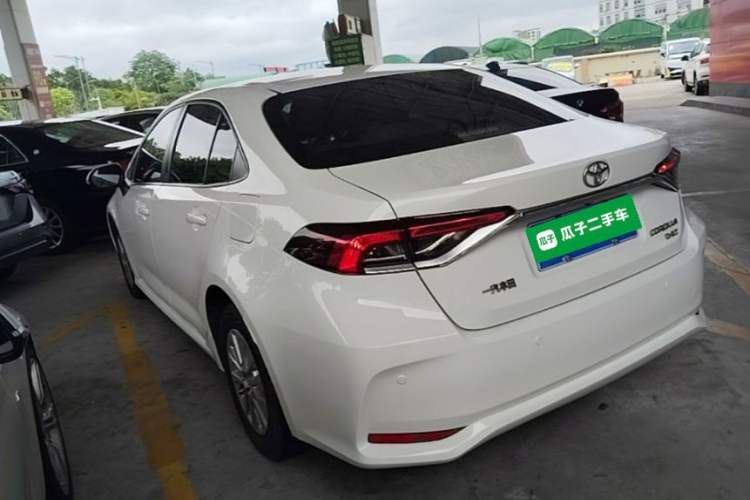 Used Toyota Corolla 2019 1.2T S-CVT GL-i Elite Edition Rear Left 45 Deg