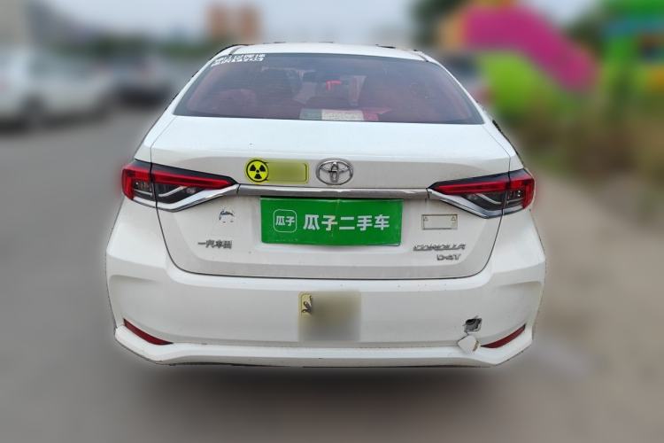 Used Toyota Corolla 2019 1.2T S-CVT GL-i Elite Edition Rear