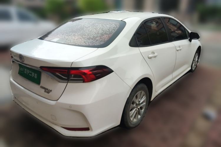 Used Toyota Corolla 2019 1.2T S-CVT GL Pioneer Edition Rear Right 45 Deg