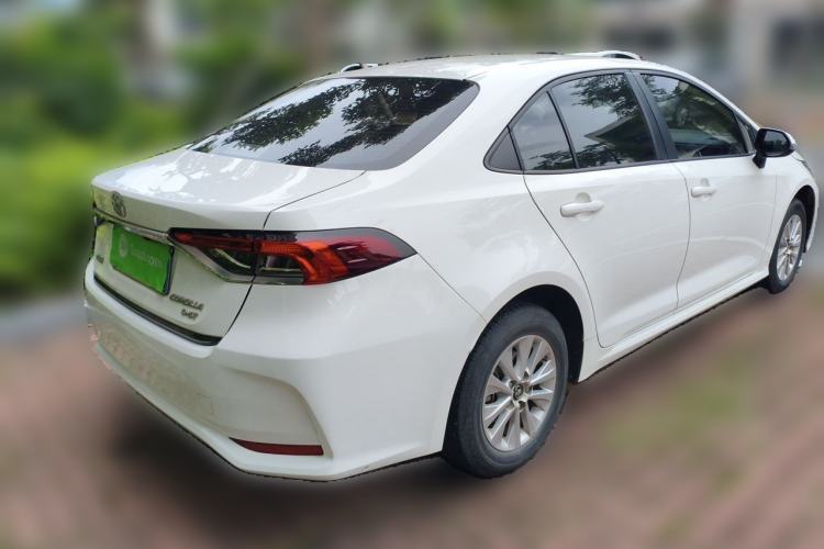 Used Toyota Corolla 2019 1.2T S-CVT GL Pioneer Edition Rear Right 45 Deg