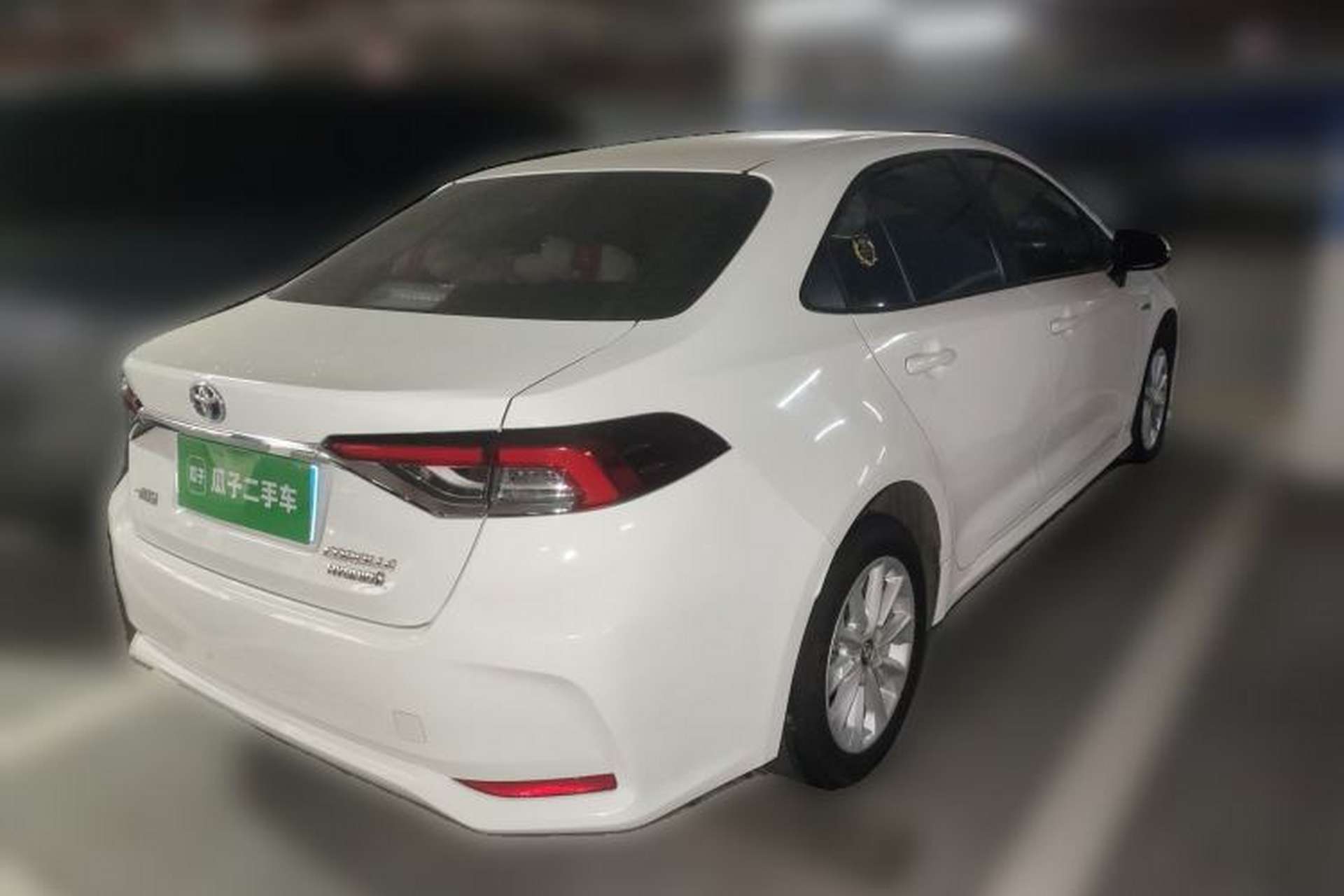 Used Toyota Corolla 2019 Dual-Engine 1.8L E-CVT GL-i Elite Edition Rear Right 45 Deg