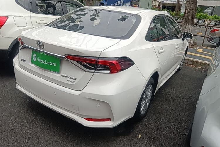Used Toyota Corolla 2019 1.2T S-CVT GL Pioneer Edition Rear Right 45 Deg