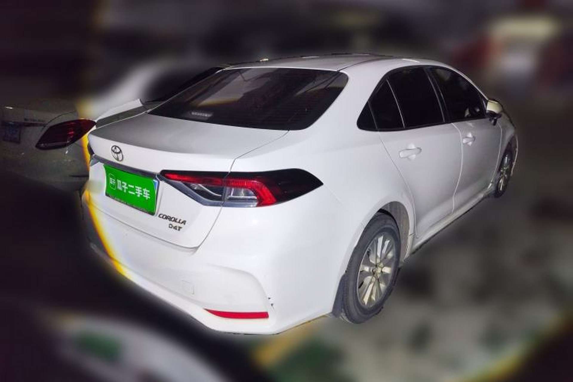 Used Toyota Corolla 2019 1.2T S-CVT GL-i Elite Edition Rear Right 45 Deg