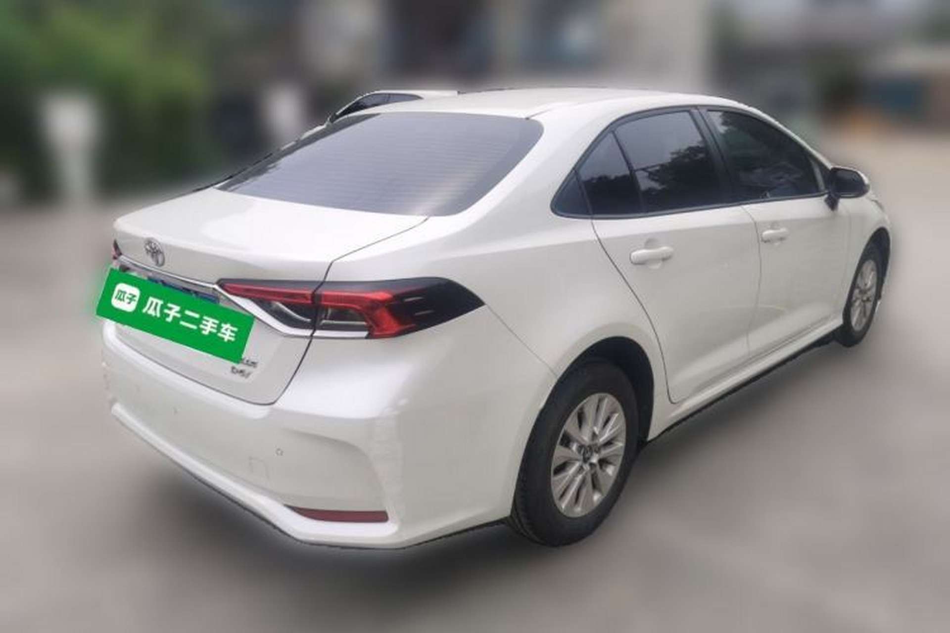 Used Toyota Corolla 2019 1.2T S-CVT GL Pioneer Edition Rear Right 45 Deg