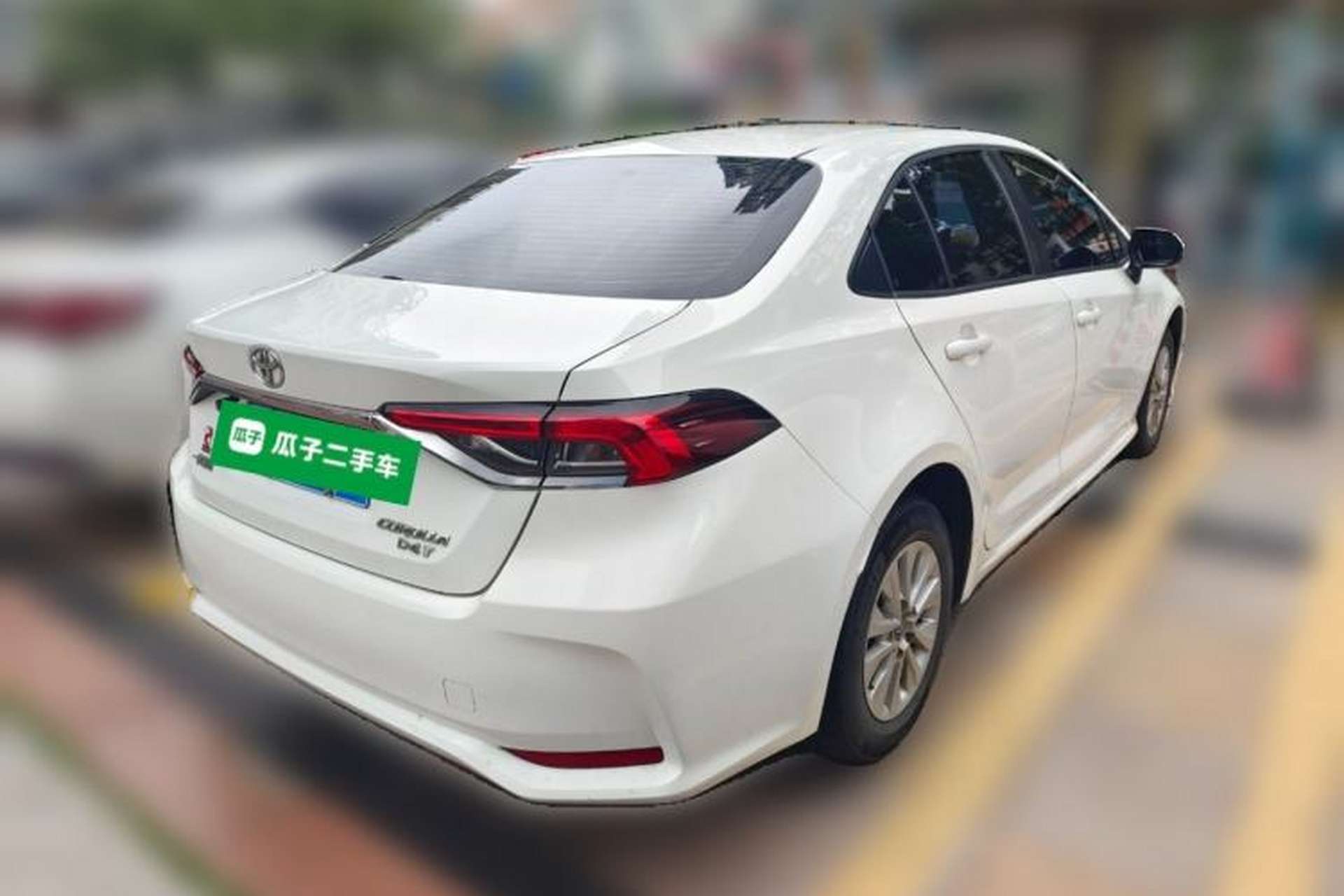 Used Toyota Corolla 2019 1.2T S-CVT GL-i Elite Edition Rear Right 45 Deg