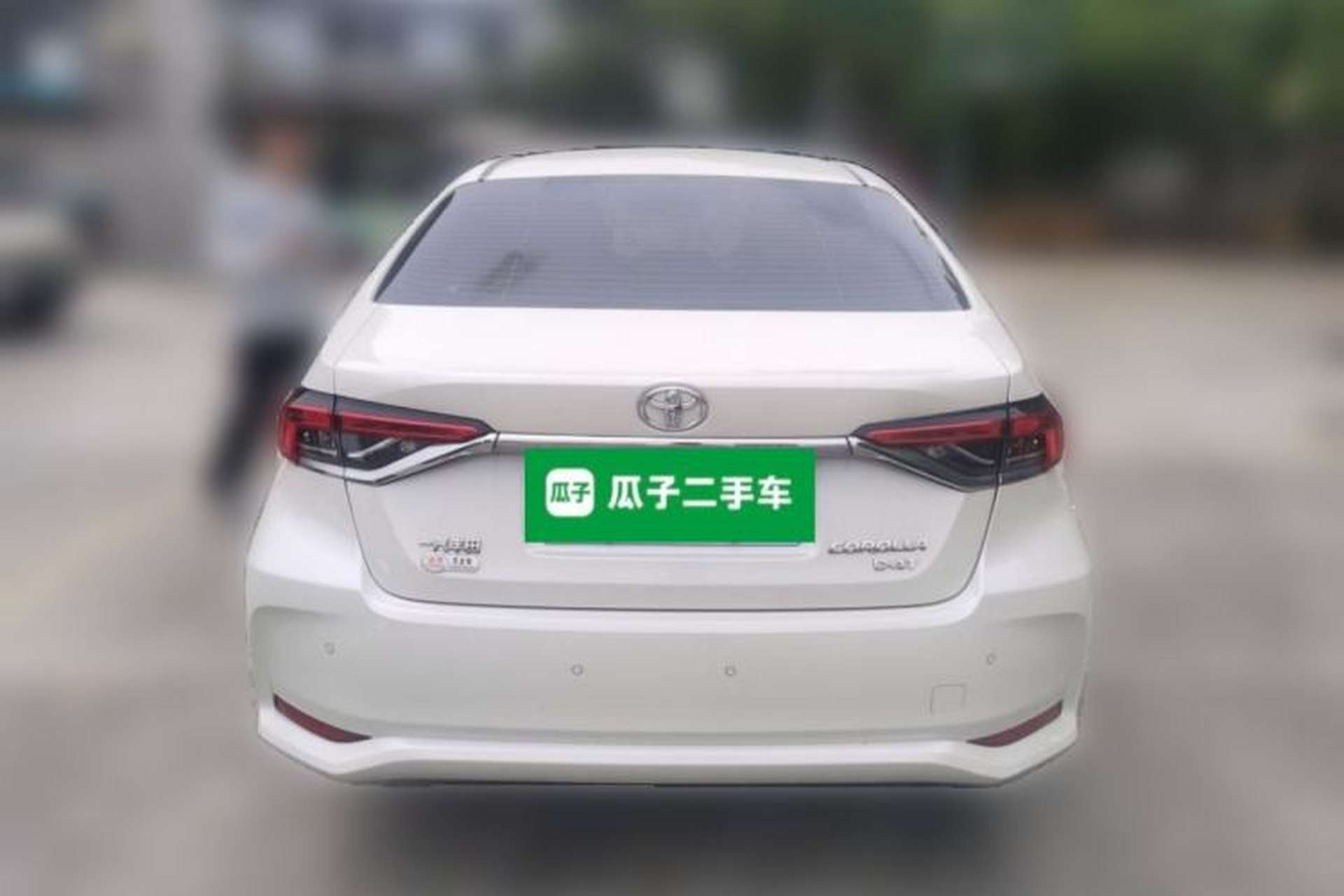 Used Toyota Corolla 2019 1.2T S-CVT GL Pioneer Edition Rear