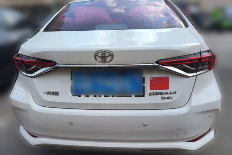 Used Toyota Corolla 2019 1.2T S-CVT GL Pioneer Edition Rear