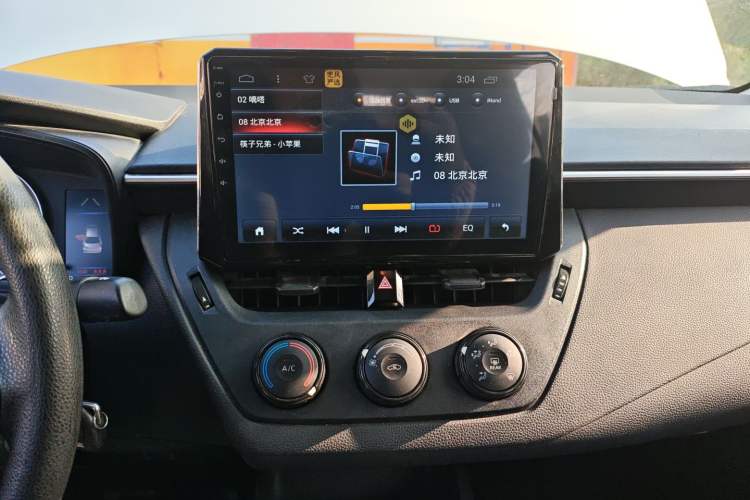 Used Toyota Corolla 2019 1.2T S-CVT GL Pioneer Edition Audio And AC Panel