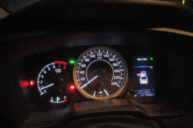 Used Toyota Corolla 2019 1.2T S-CVT GL-i Elite Edition Instrument Cluster