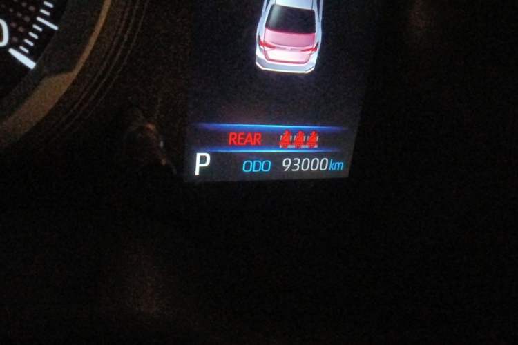 Used Toyota Corolla 2019 1.2T S-CVT GL-i Elite Edition Odometer Close Up