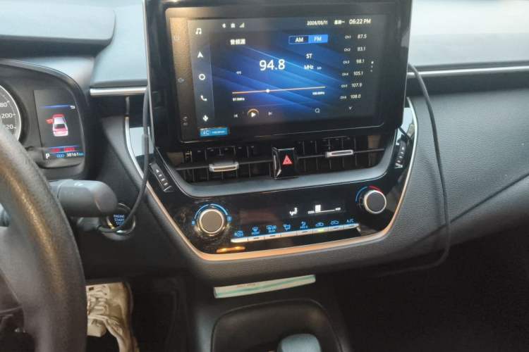 Used Toyota Corolla 2021 TNGA 1.5L CVT Elite Edition Audio And AC Panel