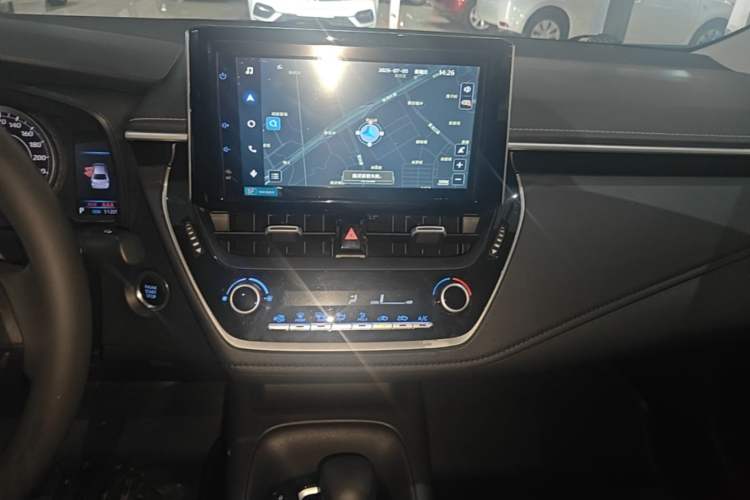 Used Toyota Corolla 2021 1.2T S-CVT Luxury Edition Audio And AC Panel