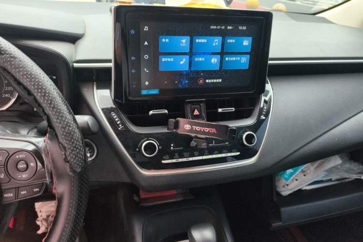 Used Toyota Corolla 2021 1.2T S-CVT Elite Edition Audio And AC Panel