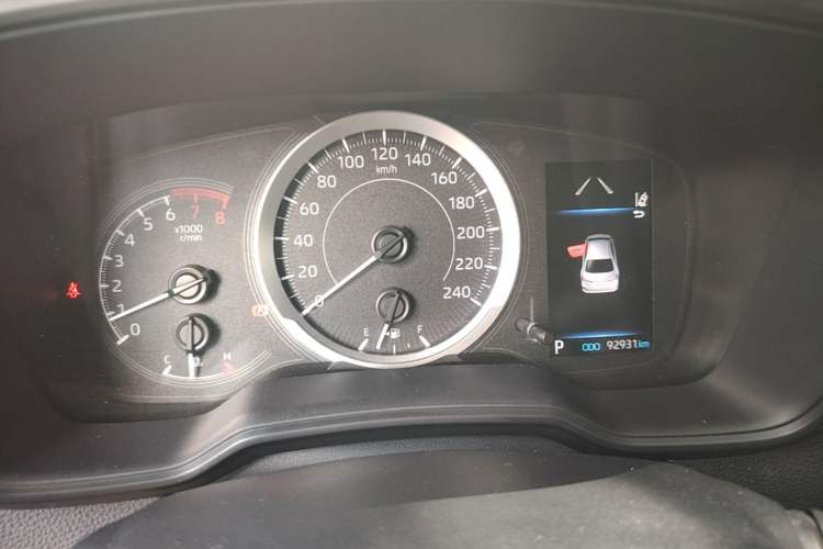 Used Toyota Corolla 2021 1.2T S-CVT Elite Edition Instrument Cluster