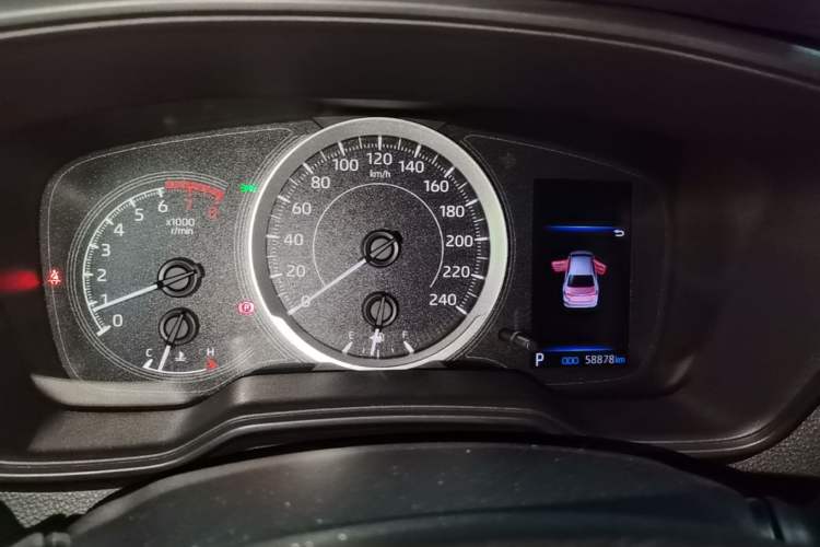Used Toyota Corolla 2021 1.2T S-CVT Elite Edition Instrument Cluster