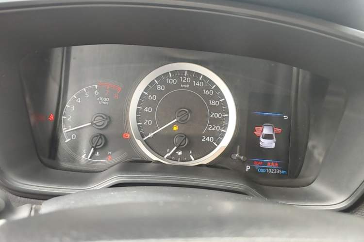 Used Toyota Corolla 2021 1.2T S-CVT Sport Edition Instrument Cluster