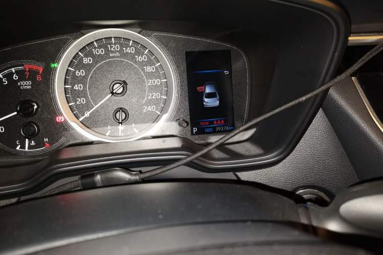 Used Toyota Corolla 2021 TNGA 1.5L CVT Elite Edition Odometer Close Up